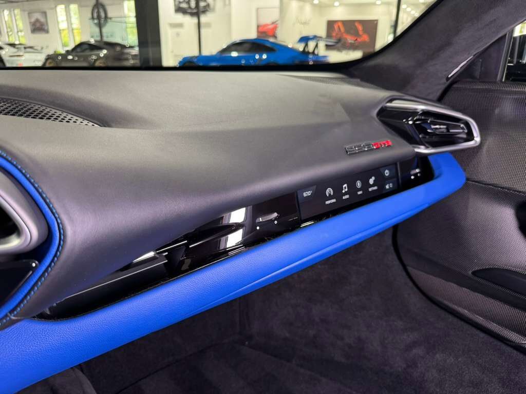 2023 Ferrari 296 GTB Nero B/B paint, Livrea Azzurro Dino, Extra-Range Azzurro interior, carbon galore AND MORE!!! Fort Lauderdale FL