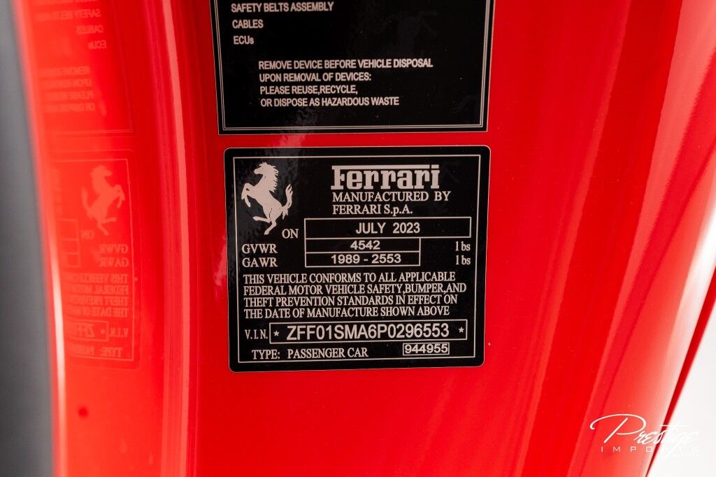2023 Ferrari 296 GTS North Miami Beach FL