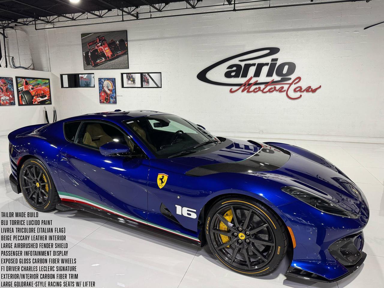 2023 Ferrari 812 Competizione TAILOR MADE! 1 OF 1! TOO MANY OPTIONS TO LIST! Fort Lauderdale FL