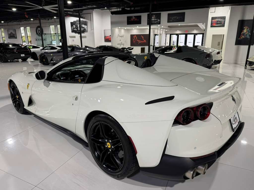 2023 Ferrari 812 GTS Bianco Avus paint, front lifter, passenger display, front driving camera, carbon driver zone & MORE! Fort Lauderdale FL