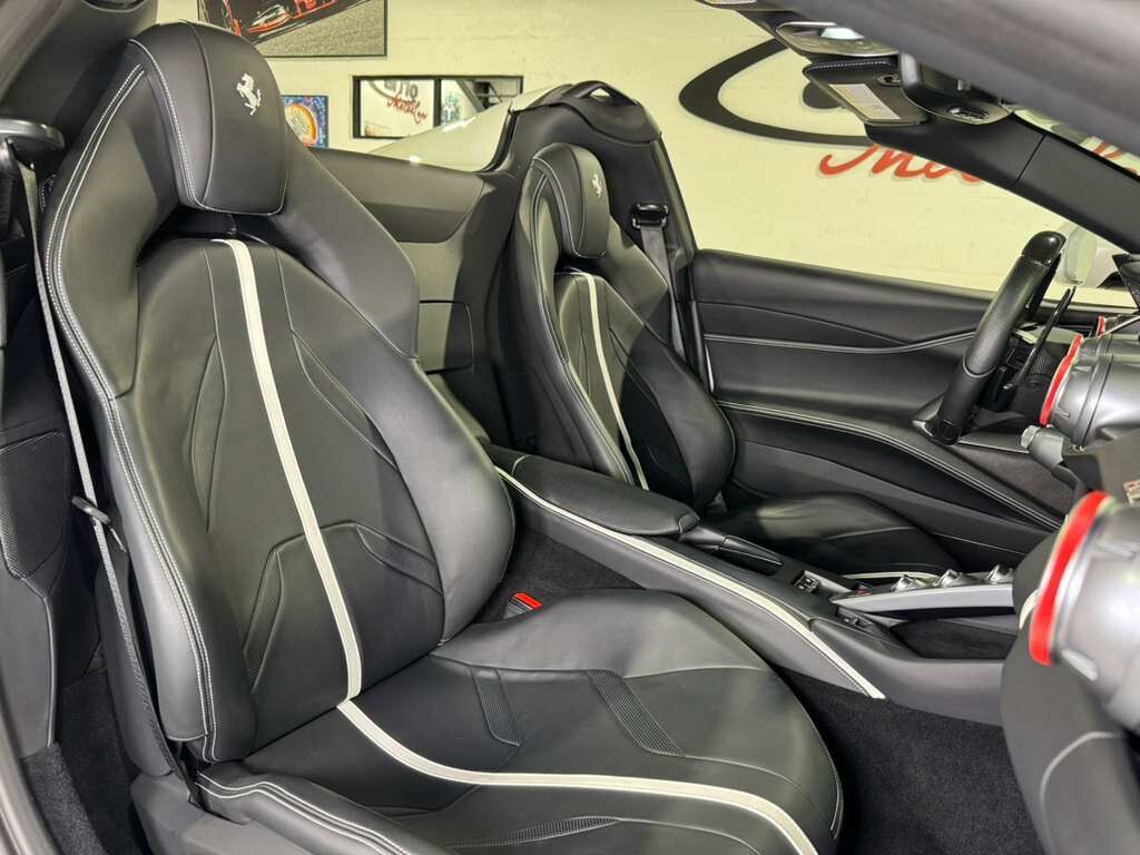 2023 Ferrari 812 GTS Bianco Avus paint, front lifter, passenger display, front driving camera, carbon driver zone & MORE! Fort Lauderdale FL