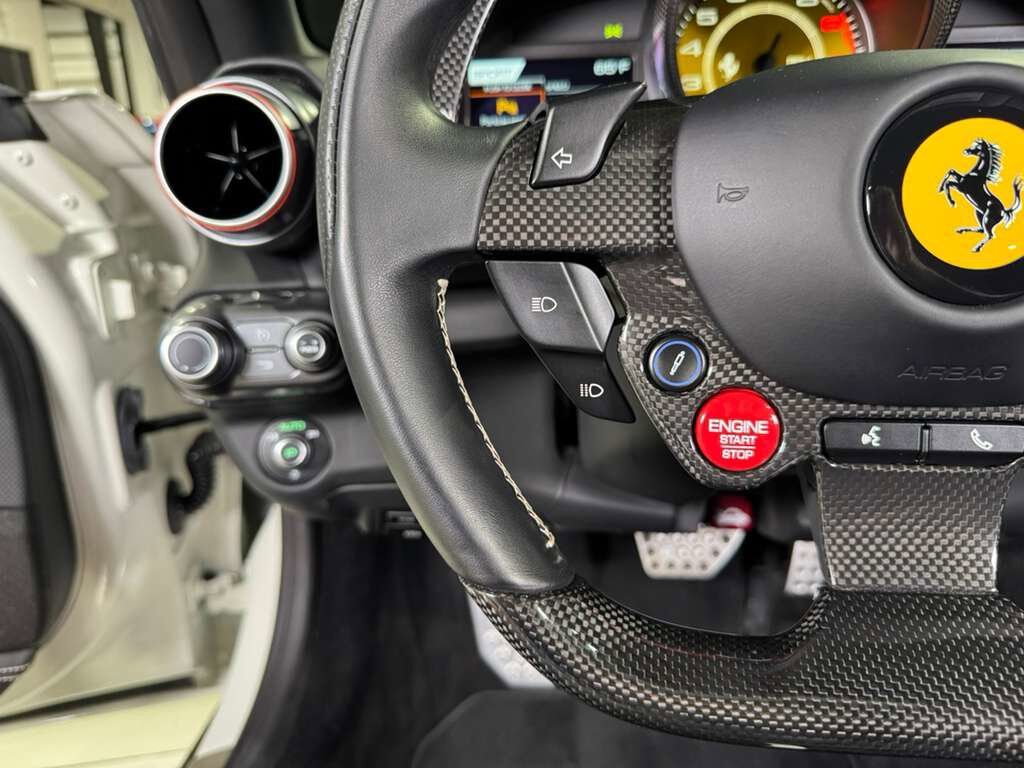 2023 Ferrari 812 GTS Bianco Avus paint, front lifter, passenger display, front driving camera, carbon driver zone & MORE! Fort Lauderdale FL