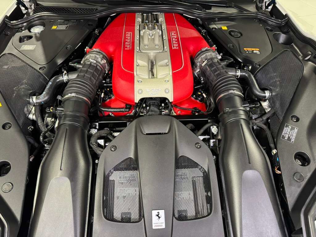 2023 Ferrari 812 GTS Bianco Avus paint, front lifter, passenger display, front driving camera, carbon driver zone & MORE! Fort Lauderdale FL