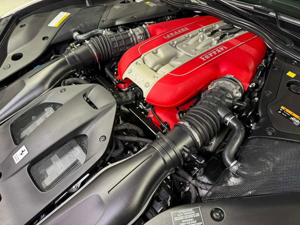 2023 Ferrari 812 GTS Bianco Avus paint, front lifter, passenger display, front driving camera, carbon driver zone & MORE! Fort Lauderdale FL