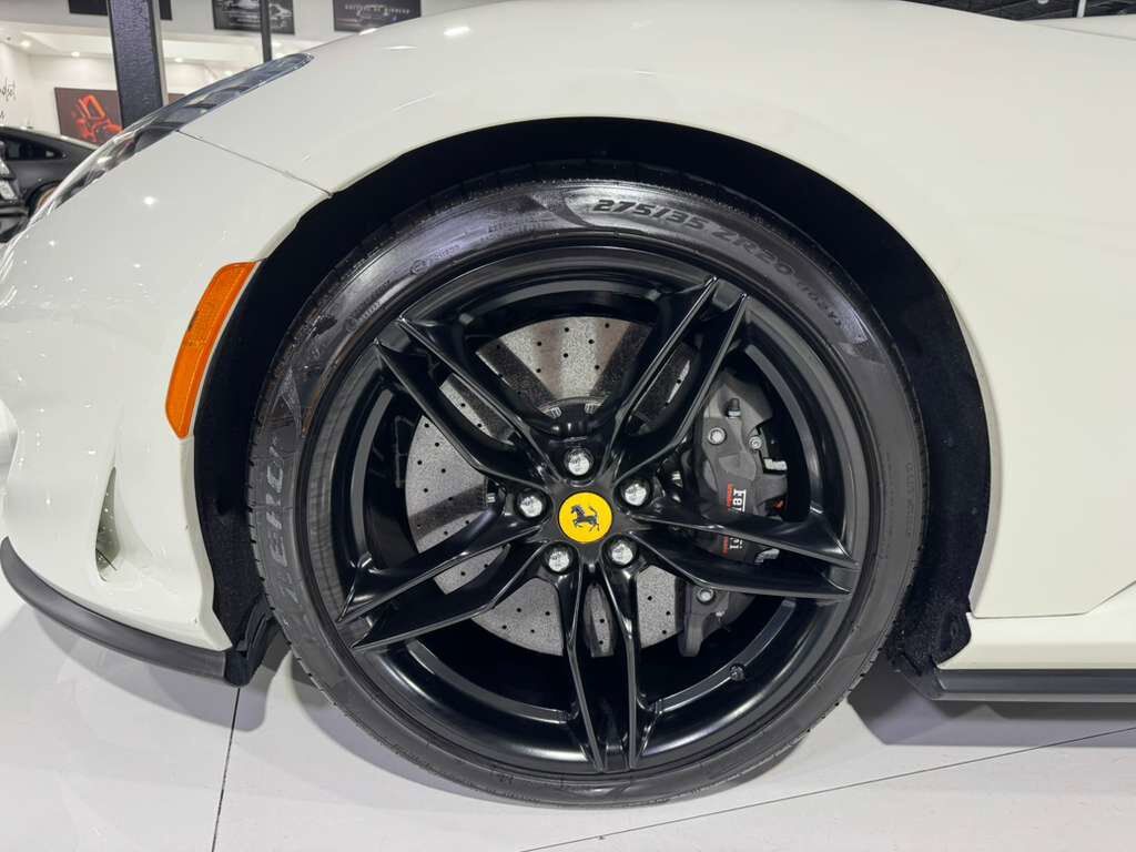 2023 Ferrari 812 GTS Bianco Avus paint, front lifter, passenger display, front driving camera, carbon driver zone & MORE! Fort Lauderdale FL