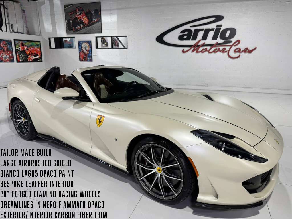 2023 Ferrari 812 GTS TAILOR MADE NEW YORK BUILD! 1 OF 1! TOO MANY OPTIONS TO LIST!! Fort Lauderdale FL