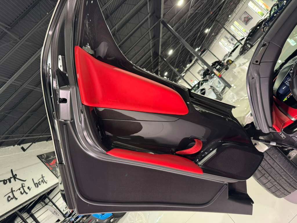 2023 Ferrari Daytona SP3 Bianco Italia paint, Livrea Bianco Cervino, Rosso Ferrari interior, airbrushed shield AND MUCH MORE! Fort Lauderdale FL