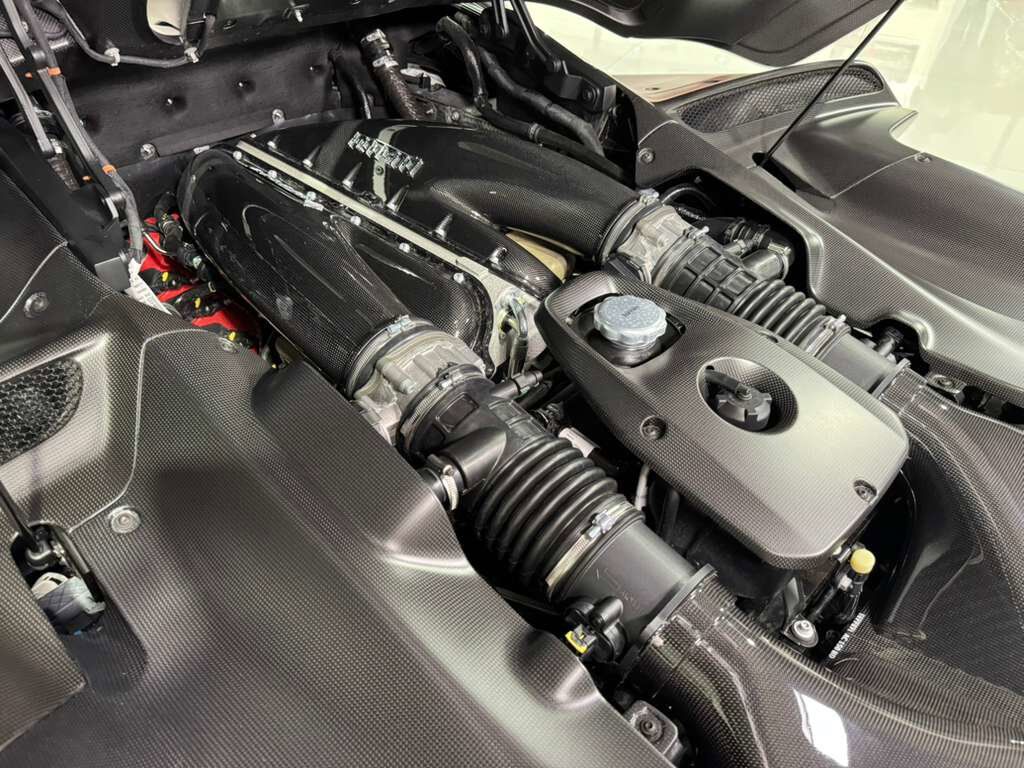 2023 Ferrari Daytona SP3 Bianco Italia paint, Livrea Bianco Cervino, Rosso Ferrari interior, airbrushed shield AND MUCH MORE! Fort Lauderdale FL