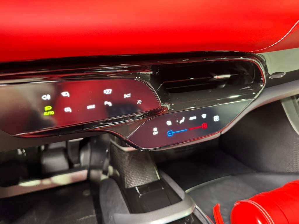 2023 Ferrari Daytona SP3 Bianco Italia paint, Livrea Bianco Cervino, Rosso Ferrari interior, airbrushed shield AND MUCH MORE! Fort Lauderdale FL