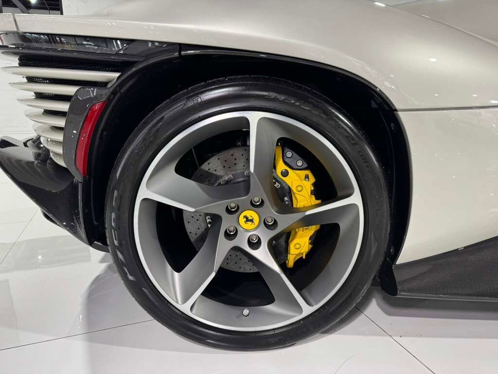 2023 Ferrari Daytona SP3 Bianco Italia paint, Livrea Bianco Cervino, Rosso Ferrari interior, airbrushed shield AND MUCH MORE! Fort Lauderdale FL