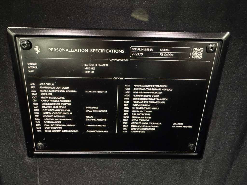 2023 Ferrari F8 Spider Fort Lauderdale FL