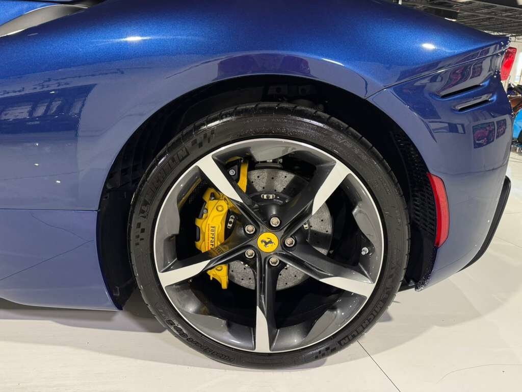 2023 Ferrari SF90 Spider Blu Tour De France paint, carbon racing seats, suspension lifter, JBL audio AND MUCH MORE!! Fort Lauderdale FL