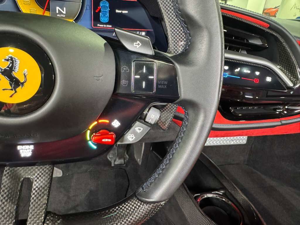 2023 Ferrari SF90 Spider Blu Tour De France paint, carbon racing seats, suspension lifter, JBL audio AND MUCH MORE!! Fort Lauderdale FL