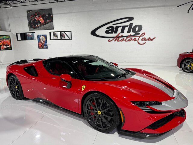 2023 Ferrari SF90 Spider MASSIVE $835,914 window sticker, two-tone paint, Extra-Range interior, carbon wheels/seats & MORE!! Fort Lauderdale FL