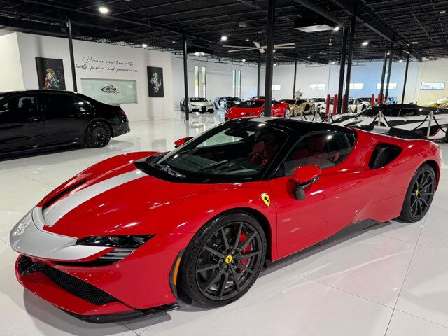 2023 Ferrari SF90 Spider MASSIVE $835,914 window sticker, two-tone paint, Extra-Range interior, carbon wheels/seats & MORE!! Fort Lauderdale FL