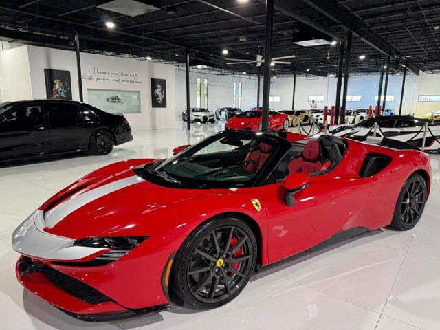 2023 Ferrari SF90 Spider MASSIVE $835,914 window sticker, two-tone paint, Extra-Range interior, carbon wheels/seats & MORE!! Fort Lauderdale FL