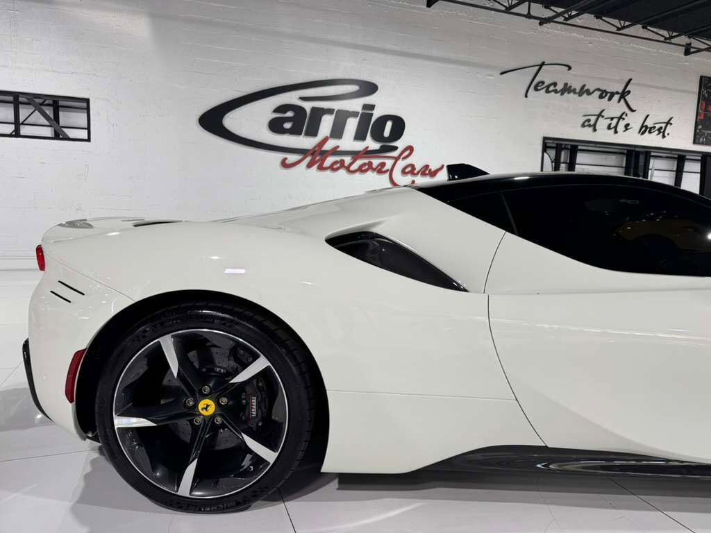 2023 Ferrari SF90 Stradale Bianco Avus paint, two-tone bodywork, JBL Professional Audio, XL carbon racing seats AND MUCH MORE!! Fort Lauderdale FL