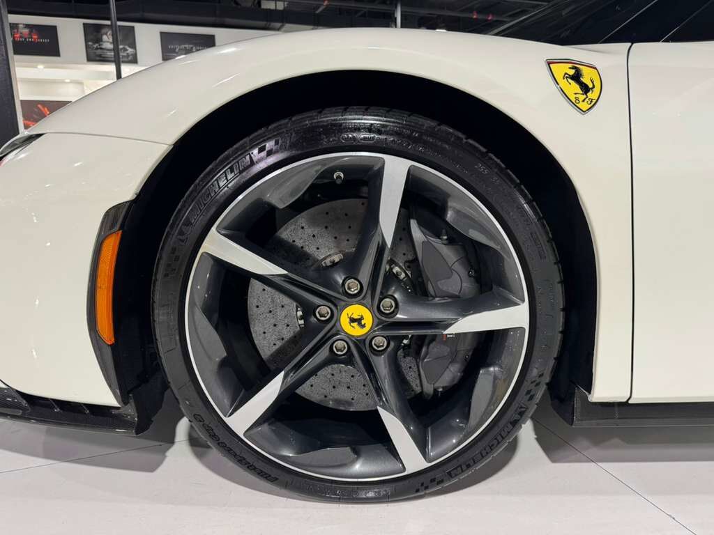 2023 Ferrari SF90 Stradale Bianco Avus paint, two-tone bodywork, JBL Professional Audio, XL carbon racing seats AND MUCH MORE!! Fort Lauderdale FL