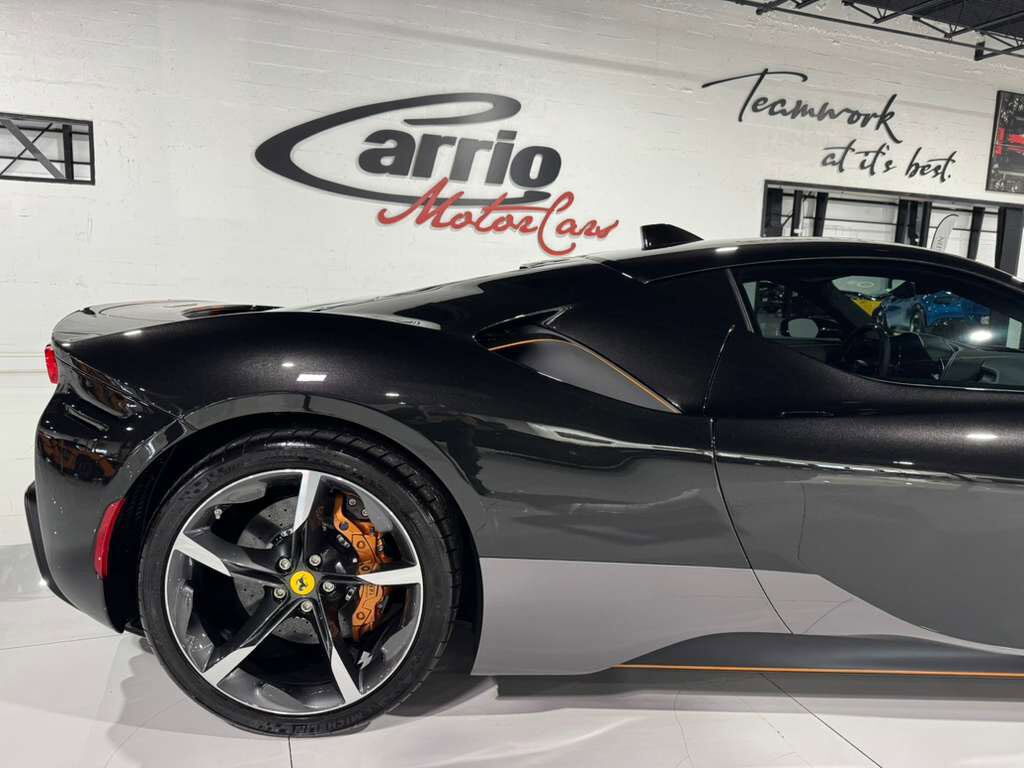 2023 Ferrari SF90 Stradale Nero Daytona paint,gold calipers,front driving camera/lifter,JBL audio,carbon racing seats AND MORE! Fort Lauderdale FL