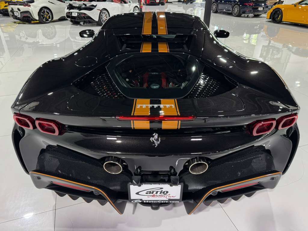 2023 Ferrari SF90 Stradale Nero Daytona paint,gold calipers,front driving camera/lifter,JBL audio,carbon racing seats AND MORE! Fort Lauderdale FL