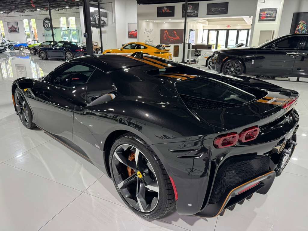 2023 Ferrari SF90 Stradale Nero Daytona paint,gold calipers,front driving camera/lifter,JBL audio,carbon racing seats AND MORE! Fort Lauderdale FL