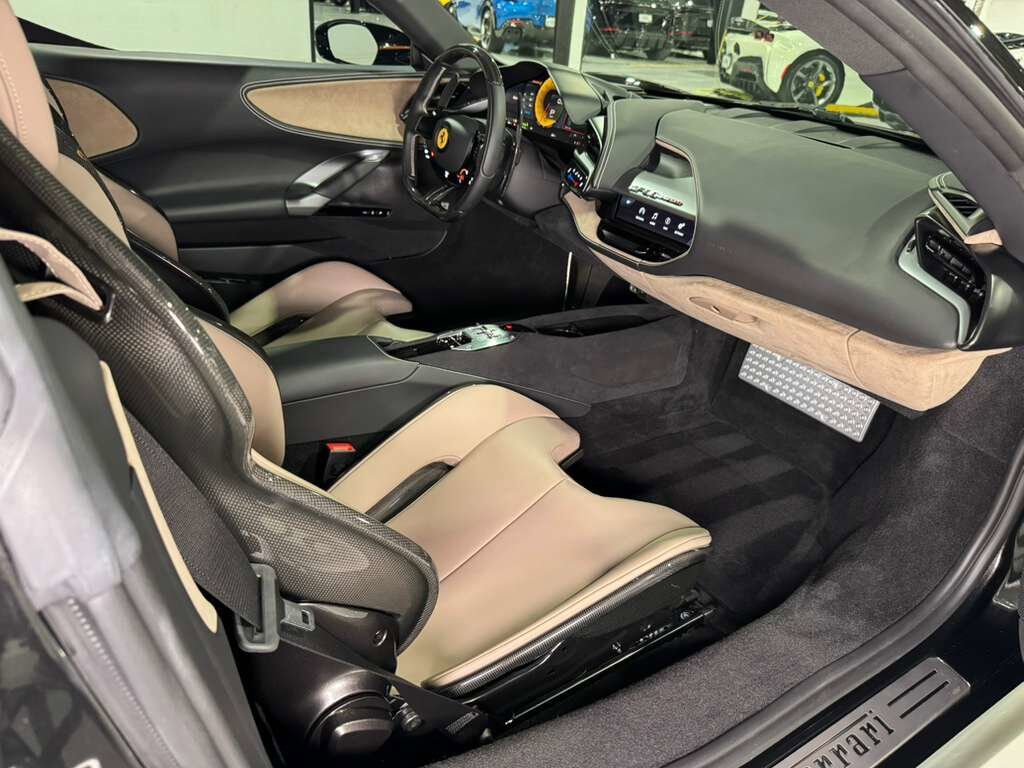 2023 Ferrari SF90 Stradale Nero Daytona paint,gold calipers,front driving camera/lifter,JBL audio,carbon racing seats AND MORE! Fort Lauderdale FL