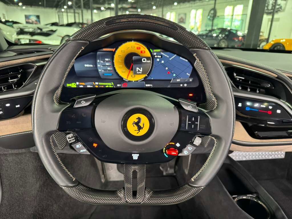 2023 Ferrari SF90 Stradale Nero Daytona paint,gold calipers,front driving camera/lifter,JBL audio,carbon racing seats AND MORE! Fort Lauderdale FL