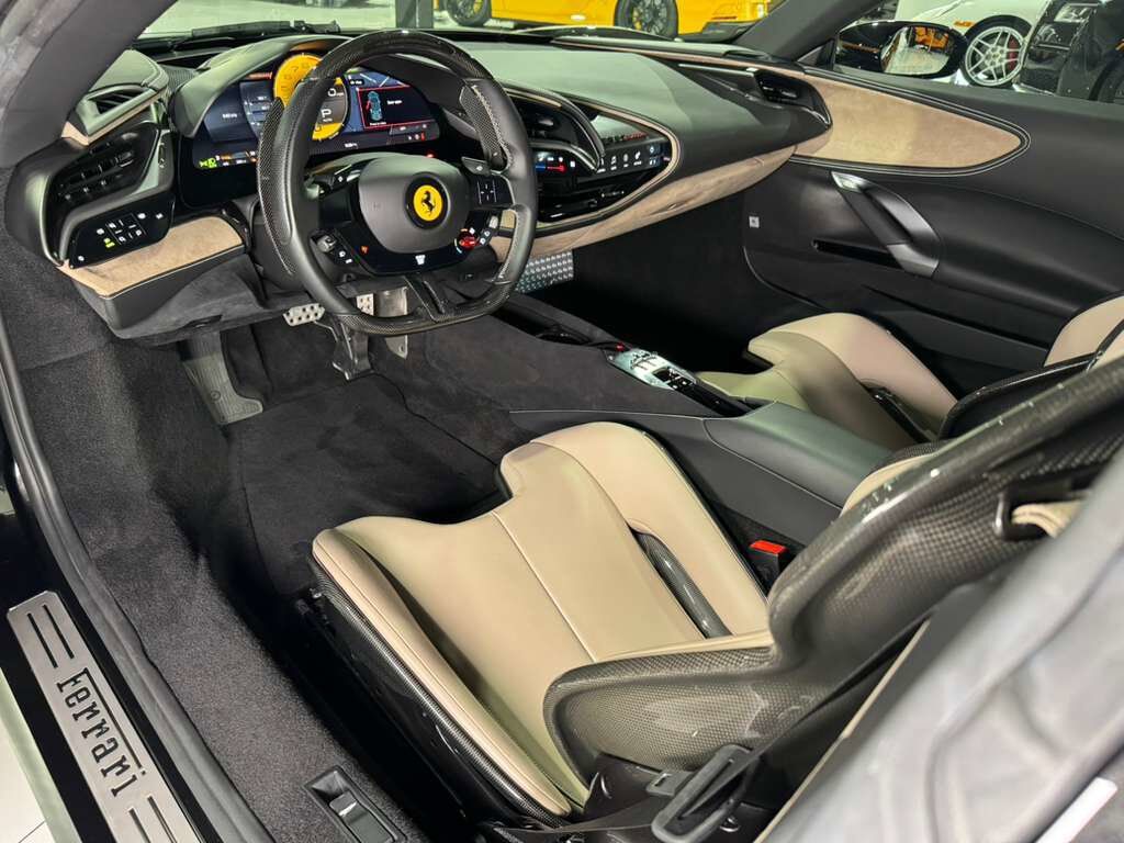2023 Ferrari SF90 Stradale Nero Daytona paint,gold calipers,front driving camera/lifter,JBL audio,carbon racing seats AND MORE! Fort Lauderdale FL