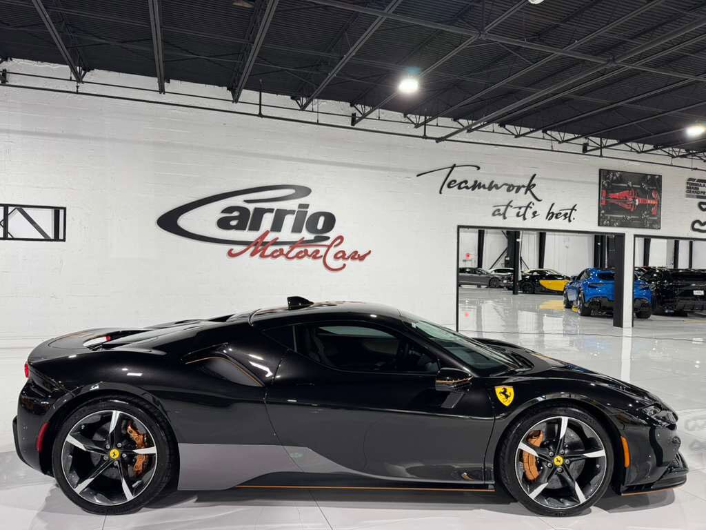 2023 Ferrari SF90 Stradale Nero Daytona paint,gold calipers,front driving camera/lifter,JBL audio,carbon racing seats AND MORE! Fort Lauderdale FL