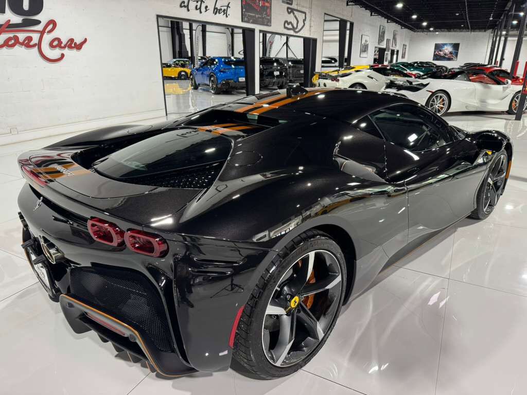 2023 Ferrari SF90 Stradale Nero Daytona paint,gold calipers,front driving camera/lifter,JBL audio,carbon racing seats AND MORE! Fort Lauderdale FL