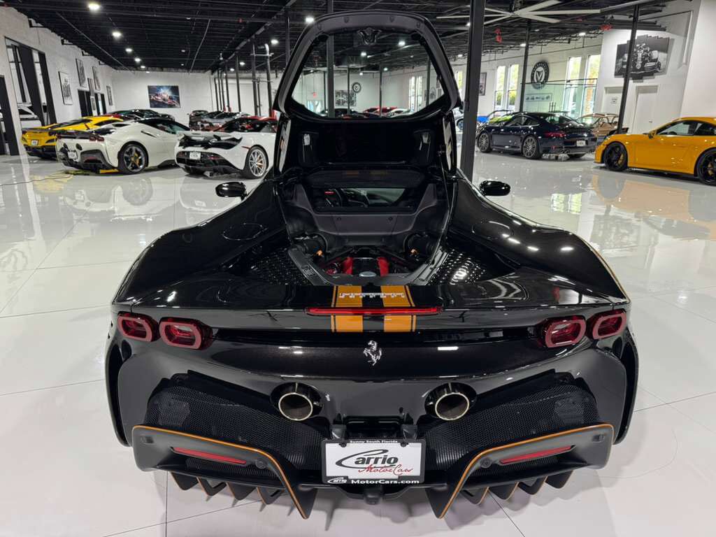 2023 Ferrari SF90 Stradale Nero Daytona paint,gold calipers,front driving camera/lifter,JBL audio,carbon racing seats AND MORE! Fort Lauderdale FL