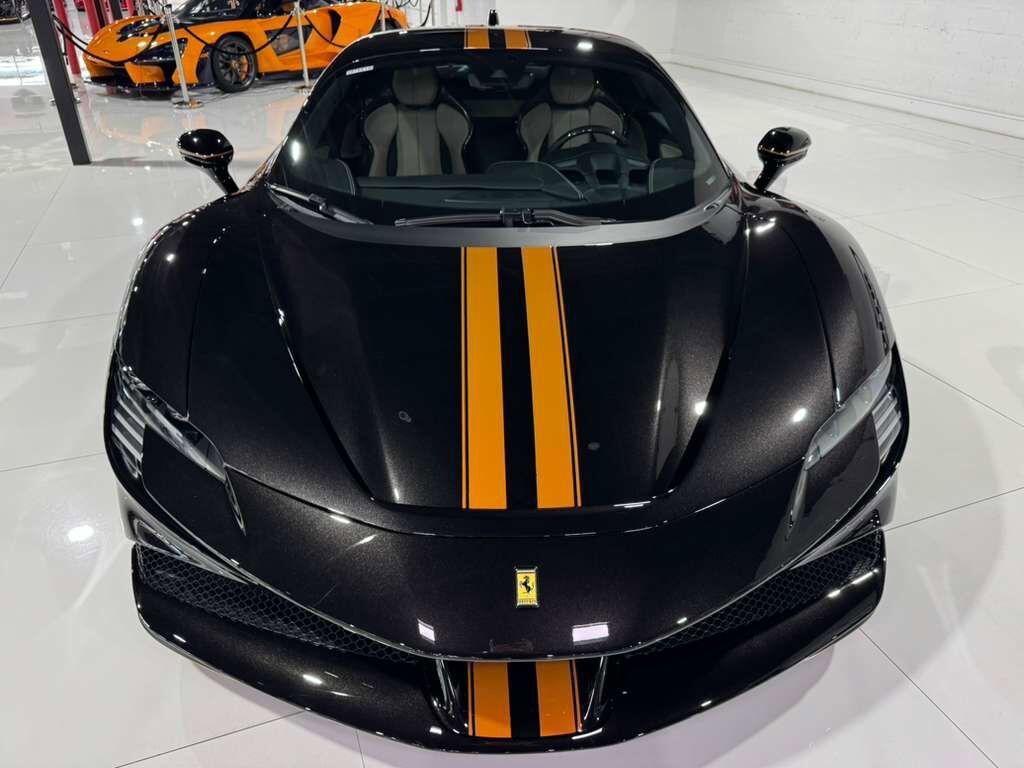 2023 Ferrari SF90 Stradale Nero Daytona paint,gold calipers,front driving camera/lifter,JBL audio,carbon racing seats AND MORE! Fort Lauderdale FL