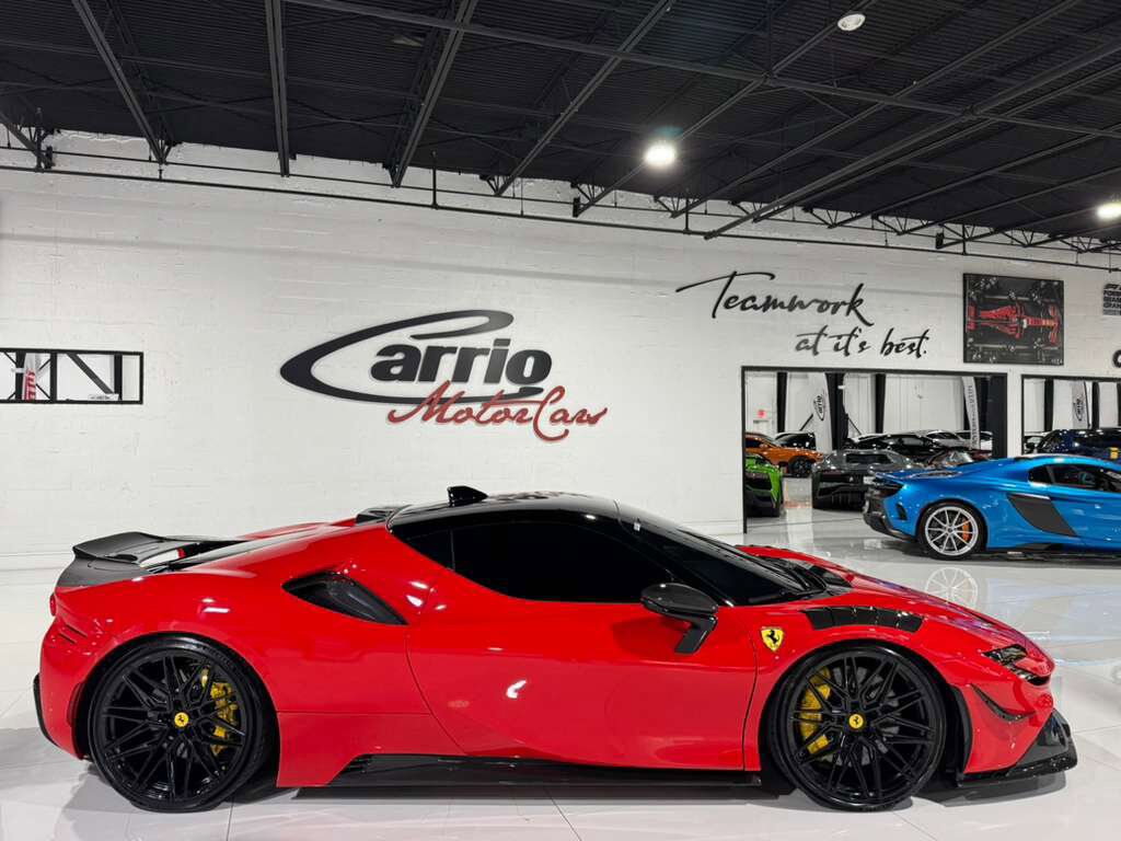 2023 Ferrari SF90 Stradale RYFT BODY KIT! Rosso Scuderia paint, front driving camera, carbon galore AND MUCH MORE!! Fort Lauderdale FL