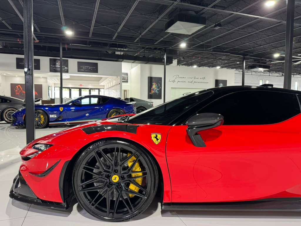 2023 Ferrari SF90 Stradale RYFT BODY KIT! Rosso Scuderia paint, front driving camera, carbon galore AND MUCH MORE!! Fort Lauderdale FL