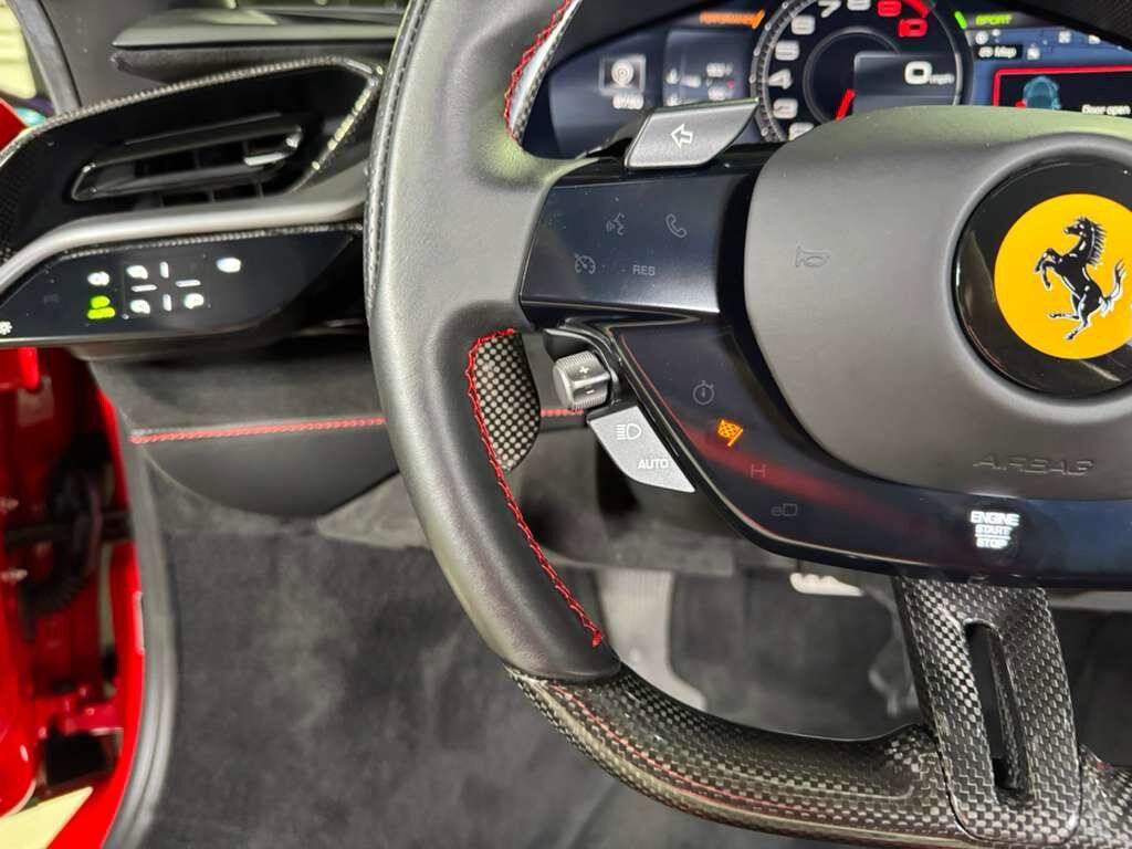 2023 Ferrari SF90 Stradale Rosso Corsa paint, two-tone, Rosso Ferrari interior, Extended Fiorano package, carbon seats & MORE!! Fort Lauderdale FL