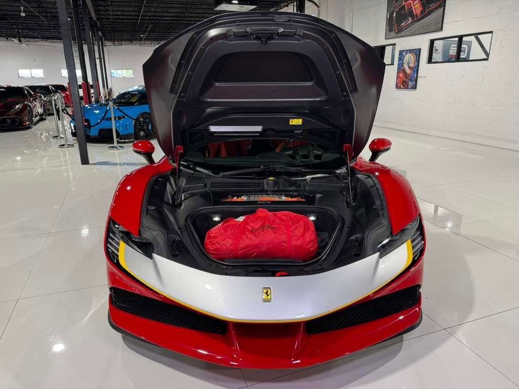 2023 Ferrari SF90 Stradale Rosso Corsa paint, two-tone, Rosso Ferrari interior, Extended Fiorano package, carbon seats & MORE!! Fort Lauderdale FL