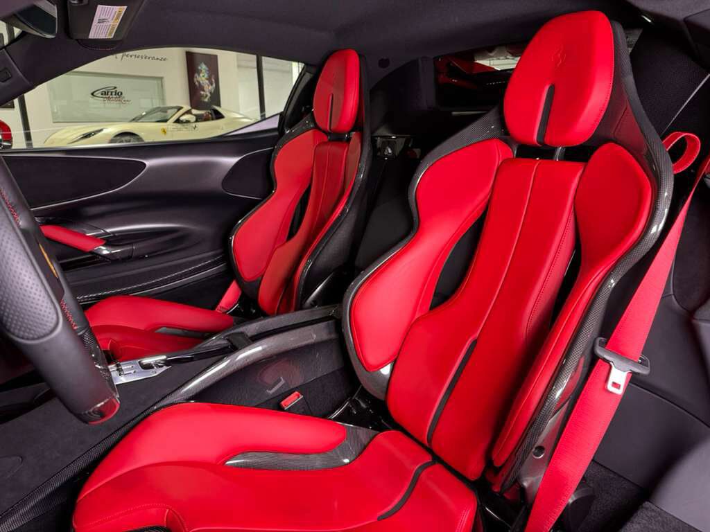 2023 Ferrari SF90 Stradale Rosso Corsa paint, two-tone, Rosso Ferrari interior, Extended Fiorano package, carbon seats & MORE!! Fort Lauderdale FL