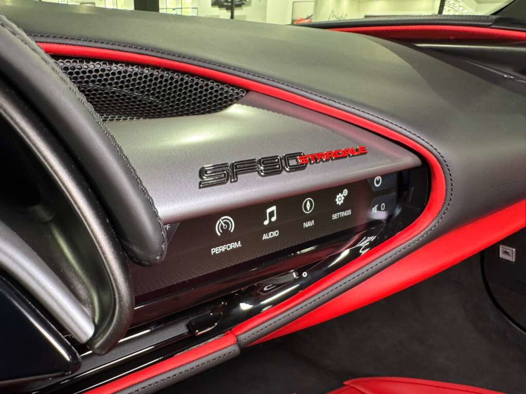 2023 Ferrari SF90 Stradale Rosso Scuderia paint, Extra-Range interior, surround view, front lift, carbon galore AND MUCH MORE!! Fort Lauderdale FL