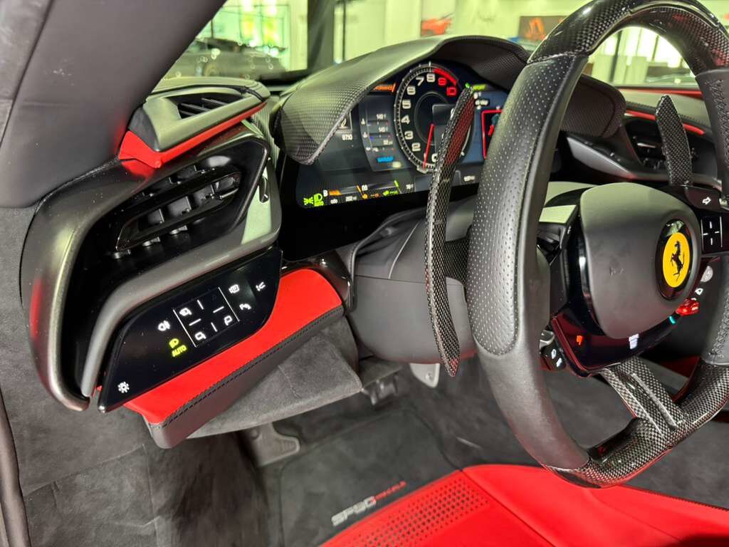 2023 Ferrari SF90 Stradale Rosso Scuderia paint, Extra-Range interior, surround view, front lift, carbon galore AND MUCH MORE!! Fort Lauderdale FL