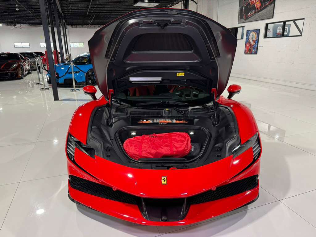 2023 Ferrari SF90 Stradale Rosso Scuderia paint, Extra-Range interior, surround view, front lift, carbon galore AND MUCH MORE!! Fort Lauderdale FL