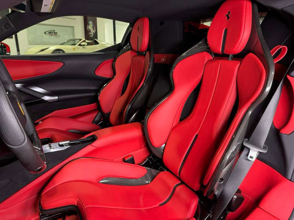 2023 Ferrari SF90 Stradale Rosso Scuderia paint, Extra-Range interior, surround view, front lift, carbon galore AND MUCH MORE!! Fort Lauderdale FL