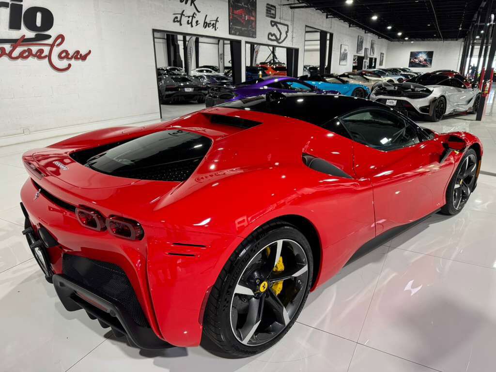 2023 Ferrari SF90 Stradale Rosso Scuderia paint, Extra-Range interior, surround view, front lift, carbon galore AND MUCH MORE!! Fort Lauderdale FL