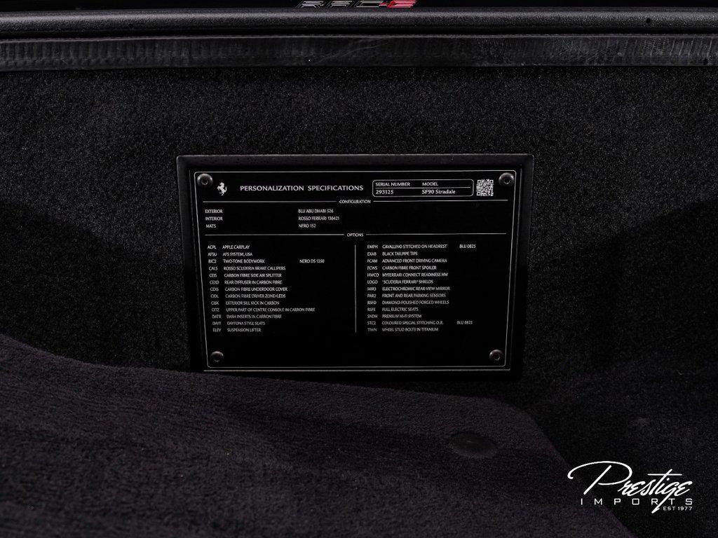 2023 Ferrari Sf90 Stradale Coupe North Miami Beach FL