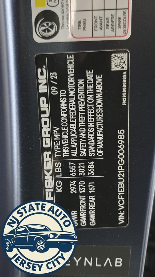 2023 Fisker Ocean Extreme Jersey City NJ