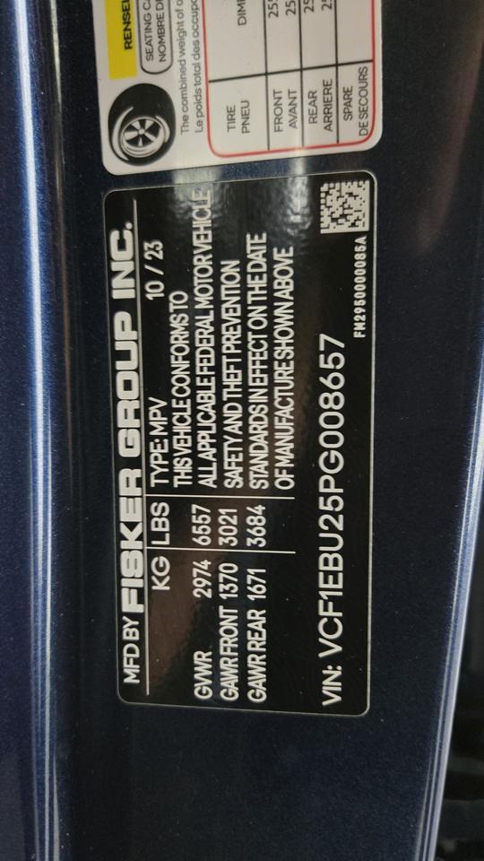 2023 Fisker Ocean Extreme Jersey City NJ