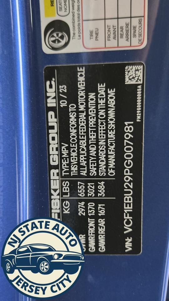 2023 Fisker Ocean Extreme Jersey City NJ