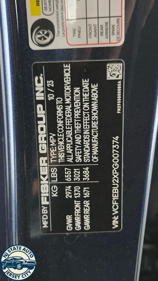 2023 Fisker Ocean Extreme Jersey City NJ