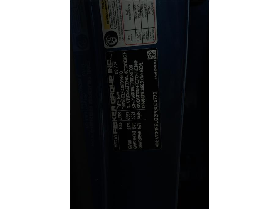 2023 Fisker Ocean Extreme Sport Utility 4D Folsom CA