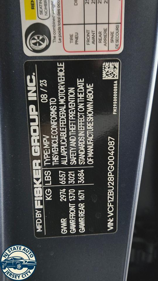 2023 Fisker Ocean One Jersey City NJ