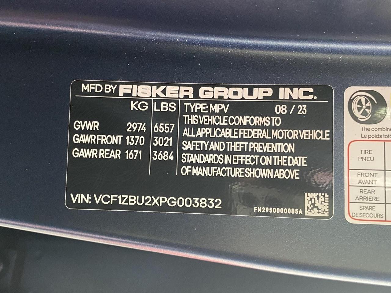 2023 Fisker Ocean One Richmond Hill NY